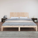 sengegavl 204x3x60 cm massivt fyrretræ