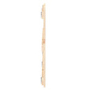 sengegavl 204x3x60 cm massivt fyrretræ