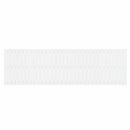 sengegavl 204x3x60 cm massivt fyrretræ hvid