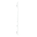 sengegavl 204x3x60 cm massivt fyrretræ hvid