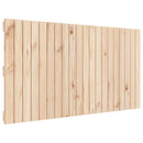 sengegavl 127,5x3x60 cm massivt fyrretræ