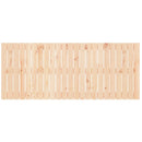sengegavl 147x3x60 cm massivt fyrretræ