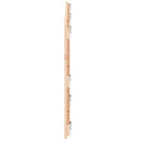sengegavl 147x3x60 cm massivt fyrretræ