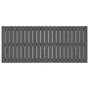 sengegavl 140x3x60 cm massivt fyrretræ