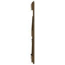 sengegavl 140x3x60 cm massivt fyrretræ gyldenbrun