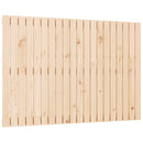 sengegavl 127,5x3x90 cm massivt fyrretræ