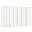 sengegavl 147x3x90 cm massivt fyrretræ hvid