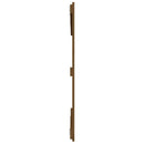 sengegavl 147x3x90 cm massivt fyrretræ gyldenbrun