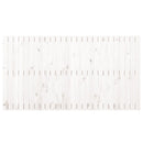 sengegavl 166x3x90 cm massivt fyrretræ hvid