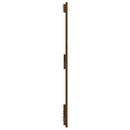 sengegavl 166x3x90 cm massivt fyrretræ gyldenbrun