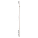 sengegavl 185x3x90 cm massivt fyrretræ hvid