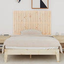 sengegavl 140x3x90 cm massivt fyrretræ