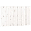 sengegavl 140x3x90 cm massivt fyrretræ hvid
