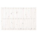 sengegavl 140x3x90 cm massivt fyrretræ hvid