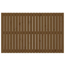 sengegavl 140x3x90 cm massivt fyrretræ gyldenbrun