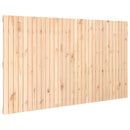 sengegavl 204x3x110 cm massivt fyrretræ