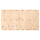 sengegavl 204x3x110 cm massivt fyrretræ