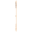 sengegavl 204x3x110 cm massivt fyrretræ