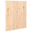 sengegavl 95,5x3x110 cm massivt fyrretræ