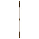 sengegavl 95,5x3x110 cm massivt fyrretræ gyldenbrun