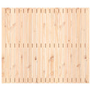 sengegavl 127,5x3x110 cm massivt fyrretræ