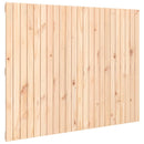 sengegavl 146,5x3x110 cm massivt fyrretræ
