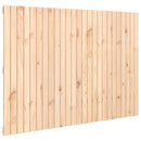 sengegavl 159,5x3x110 cm massivt fyrretræ
