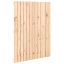 sengegavl 82,5x3x110 cm massivt fyrretræ