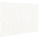 sengegavl 166x3x110 cm massivt fyrretræ hvid