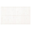 sengegavl 185x3x110 cm massivt fyrretræ hvid