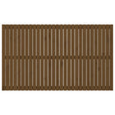 sengegavl 185x3x110 cm massivt fyrretræ gyldenbrun