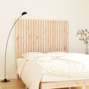 sengegavl 140x3x110 cm massivt fyrretræ