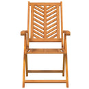 Have Stol 4 pcs Brun Massivt Akacietræ