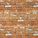 Vægpaneler 10 stk. 100 x 50 cm Mursten EPS Skum
