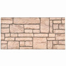 Vægpaneler 10 stk. 100 x 50 cm Beige EPS Skum