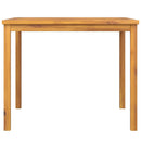 havebord 90x90x74 cm massivt akacietræ