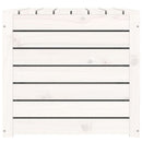 havekasse 101x50,5x46,5 cm massivt fyrretræ hvid