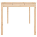 havebord 82,5x82,5x76 cm massivt fyrretræ