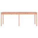 havebord 203,5x100x76 cm massivt douglasgran