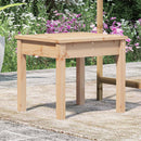 havebænk 50x44x45 cm massivt fyrretræ