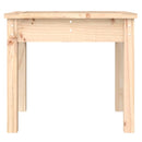 havebænk 50x44x45 cm massivt fyrretræ