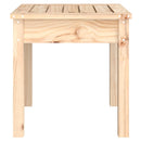 havebænk 50x44x45 cm massivt fyrretræ