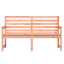 havebænk 159,5x48x91,5 cm massivt douglasgran
