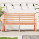 havebænk 159,5x48x91,5 cm massivt douglasgran