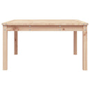 havebord 82,5x82,5x45 cm massivt fyrretræ