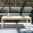 havebord 121x82,5x45 cm massivt fyrretræ