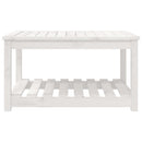 havebord 82,5x50,5x45 cm massivt fyrretræ hvid