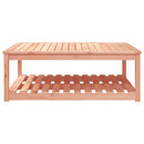 havebord 121x82,5x45 cm massivt douglasgran