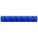 agilitytunnel til hunde Ø50x300 cm polyester blå
