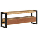 tv-bord 120x30x45 cm massivt mangotræ